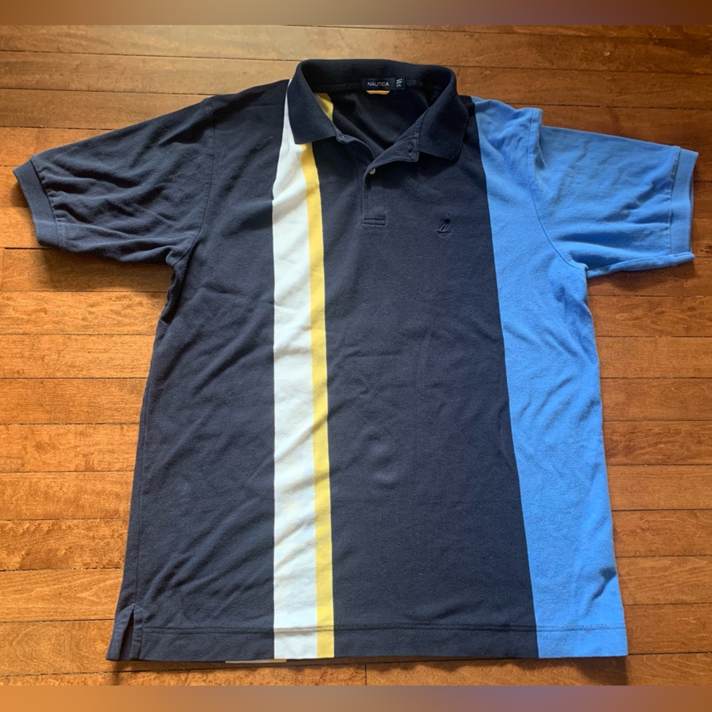 Nautica short sleeve polo shirt size XXL
